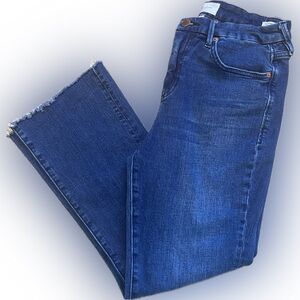 Dear John Dark Blue Jeanne Flare Leg Jeans Size 29